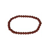 Armband Rode Jaspis (4 mm)