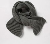 Warme kleine gebreide sjaal / shawl voor meisje & jongen - Baby | Grijs | Herfst / Winter | Kindersjaal - sjawl - kids - kinderen | Kindersjaal - sjawl | Perfecte accessoire voor winterjas! L