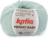 Katia Merino Baby - 73 witgroen - 50 gr. = 165 m.