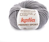Katia - Merino Sport - 401 Medium grijs - 50 gr.