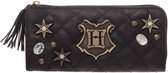Harry Potter - Hogwarts Crest Quilted L-Zip Wallet