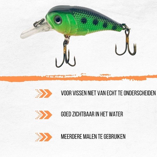 Orange85 Spinner - Lokaas - Vis - Hard - 2 Stuks - Lokvoer - Aas - Kunstaas - Vishaken - Karper - Snoek van Orange85 — afbeelding 4