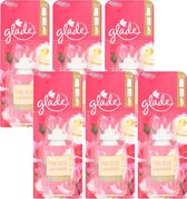 Glade Sense&Spray Navulling Pink Rose & Meringue - 6 x 18 ml