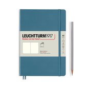 Leuchtturm1917 A5 Medium Notitieboek blanco Stone Blue softcover