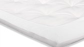 Beter Bed Select Hoeslaken Jersey voor topper - 70/80/90 x 200/210/220 cm - Wit