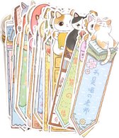 Make Me Purr Boekenleggers met Katten Design (30 stuks) - Boekenlegger voor Volwassenen en Kinderen - Boeken Bladwijzers Kat Ontwerp - Boek Bladwijzer Kitten Style