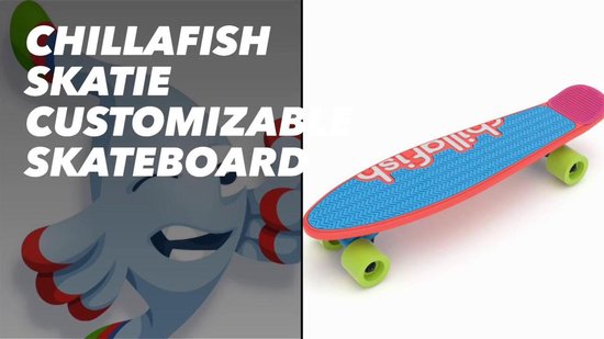Chillafish Skatie : Skateboard personnalisable pour les enfants à