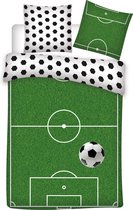 Dekbedovertrek voetbalveld 160 x 210