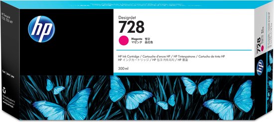 Foto: Original ink cartridge hp 728 magenta