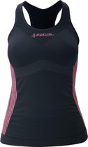 Iron-ic Sporthemd Performance Dames Polyamide Zwart Mt L/xl