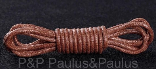 schoenveters - 60 cm - bruin - laarzen - nette schoenen - veterschoenen  dames - | bol.com