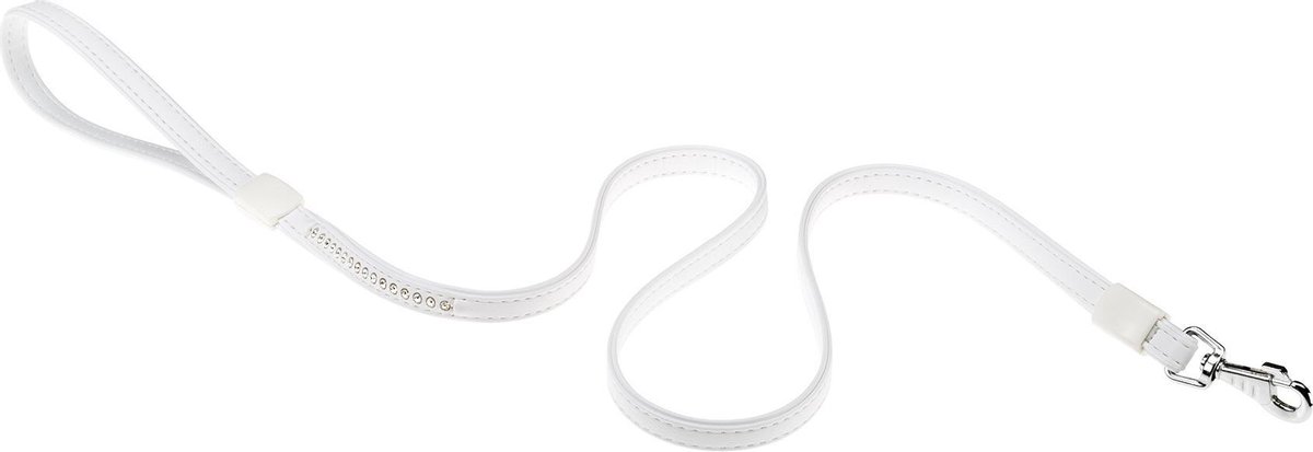 Ferplast Hondenriem Lux B 15 Mm / L 110 Cm Wit