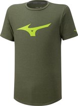 Mizuno Athletic RB Shirt Heren - Groen - maat XL