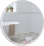 Neue Design ronde badkamerspiegel - wandmontage - elegant eenvoudig ontwerp - eigentijdse afgeschuinde randen - 40cm x 40cm x 1,5cm (HxBxD)