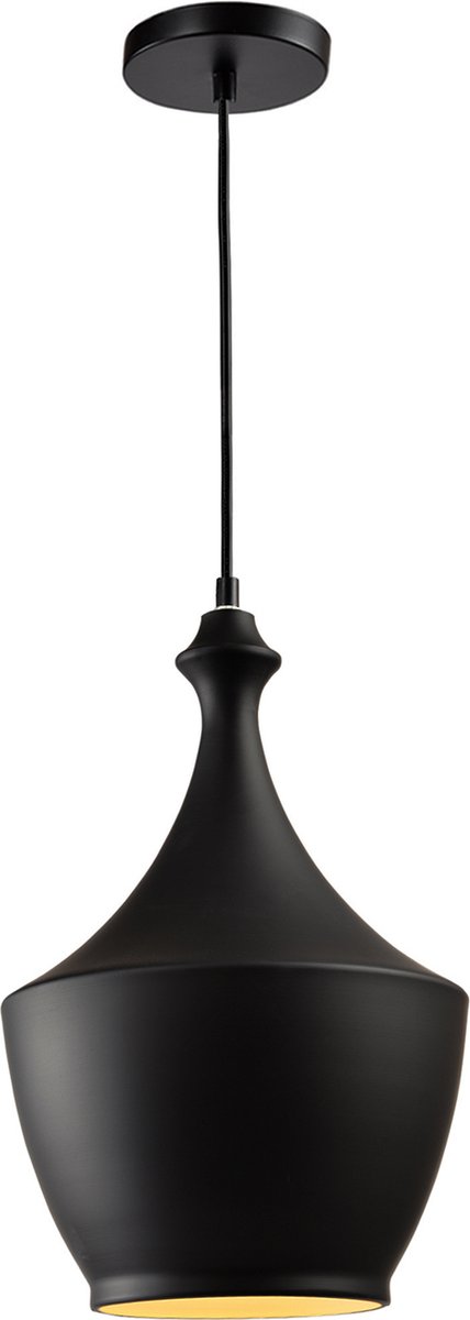 QUVIO Hanglamp rond zwart - QUV5107L-BLACK