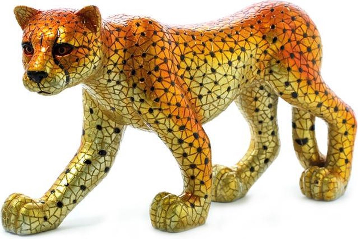 Cheetah - Barcino mozaiek Gaudi style
