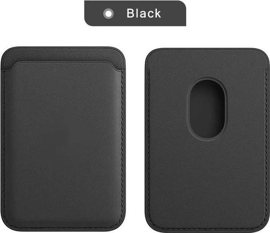 Iphone 12 Hoesje magnetische ring - Pasjeshouder - Walletcase - Kaarthouder Portemonnee