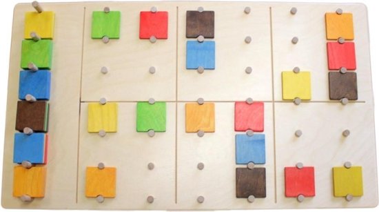 Afbeelding van het spel Wandpaneel Sudoku-kleurpuzzel