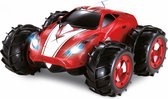 Wonky Cars - Amfibie Stunt Car - RC - RC Auto - Bestuurbare Auto - Radiografische Auto - Rood
