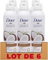 Dove Nourishing Secret Body lotion Spray - Coconut Oil & Almond Milk - 6 x 190 ml - Voordeelverpakking