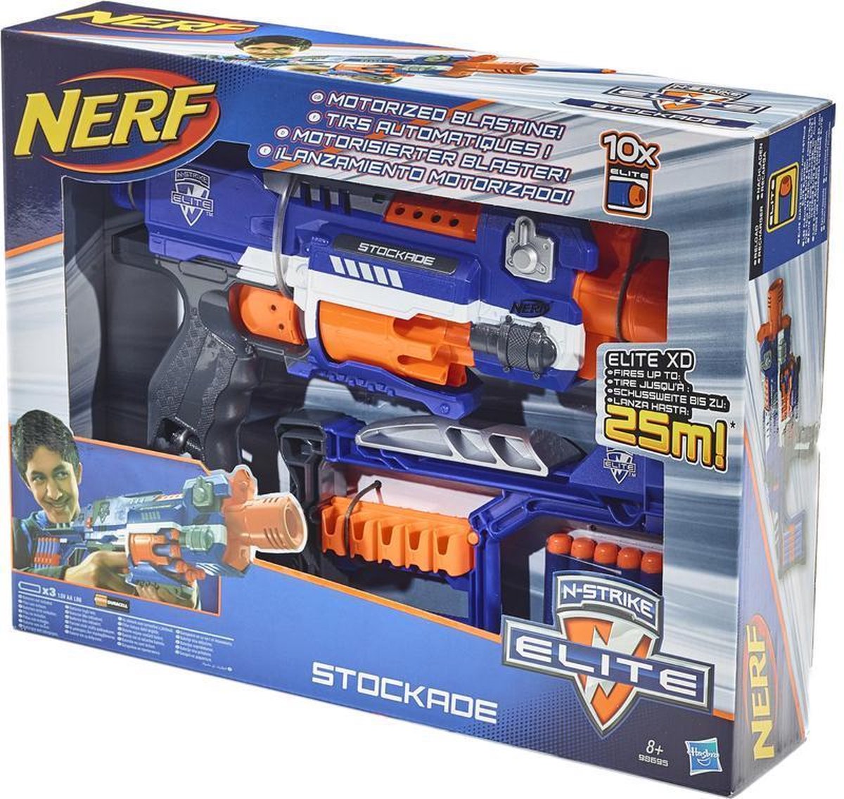 NERF N-Strike Elite Stockade - Blaster | bol