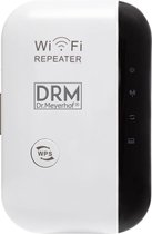 Draadloze WiFi Versterker Stopcontact + Inclusief GRATIS Internetkabel - Wifi repeater Single-band 2.4GHz 300 Mbps - Wifi Signaalversterker - Wireless Range Extender - - draadloos en bedraad 