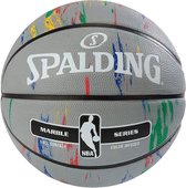 Spalding NBA Marble Out Ball 83883Z, Unisex, Grijs, basketbal, maat: 7