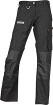 T'RIFFIC® EGO Dames Worker Lang Canvas 65/35% polyester/katoen Zwart size 34