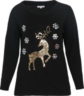 Kersttrui met hert