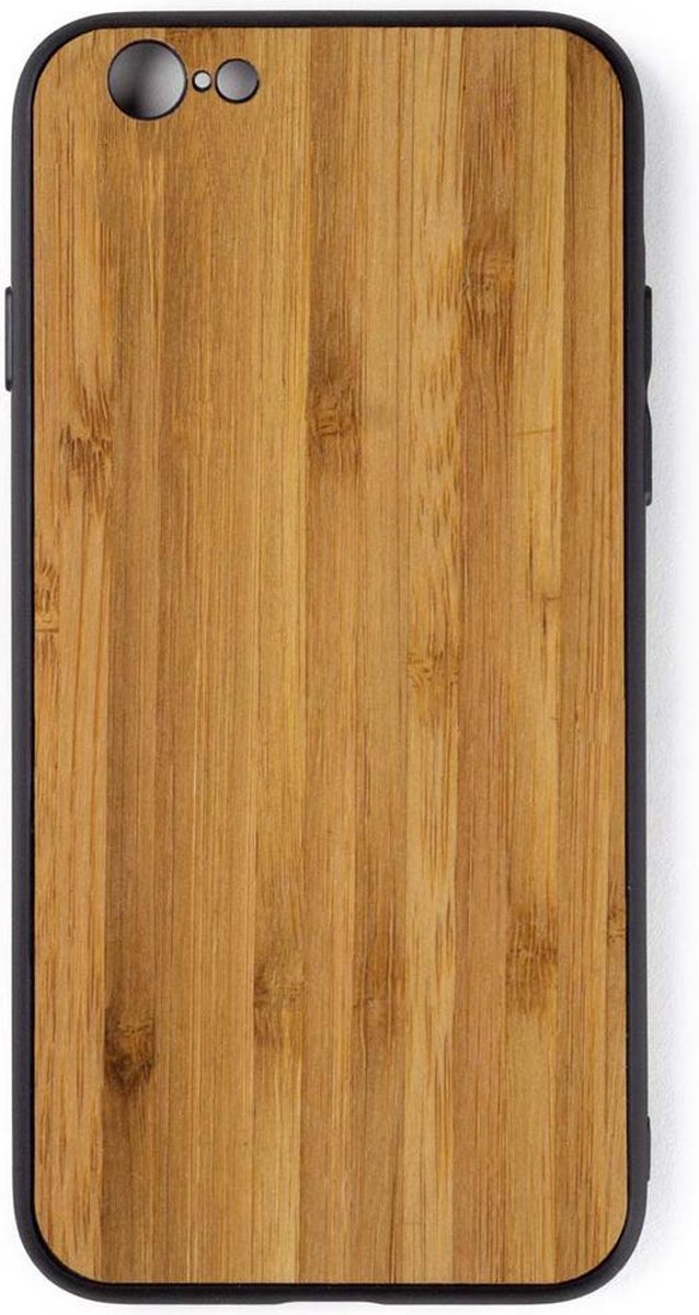 Houten Telefoonhoesje Iphone 6/6S - Bumper case - Bamboe