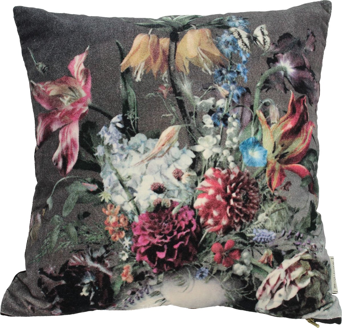Sierkussen - Flowers Multi - Multicolor - 45 Cm X 3 Cm