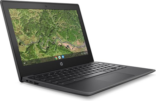 HP Chromebook 11A G8 Laptop - 11.6 inch - 32GB - AMD A4 - Wifi 5 - Grijs