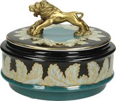 Wants&Needs Opbergdoosje Lion Zwart 14.5 X 14.5 X 11