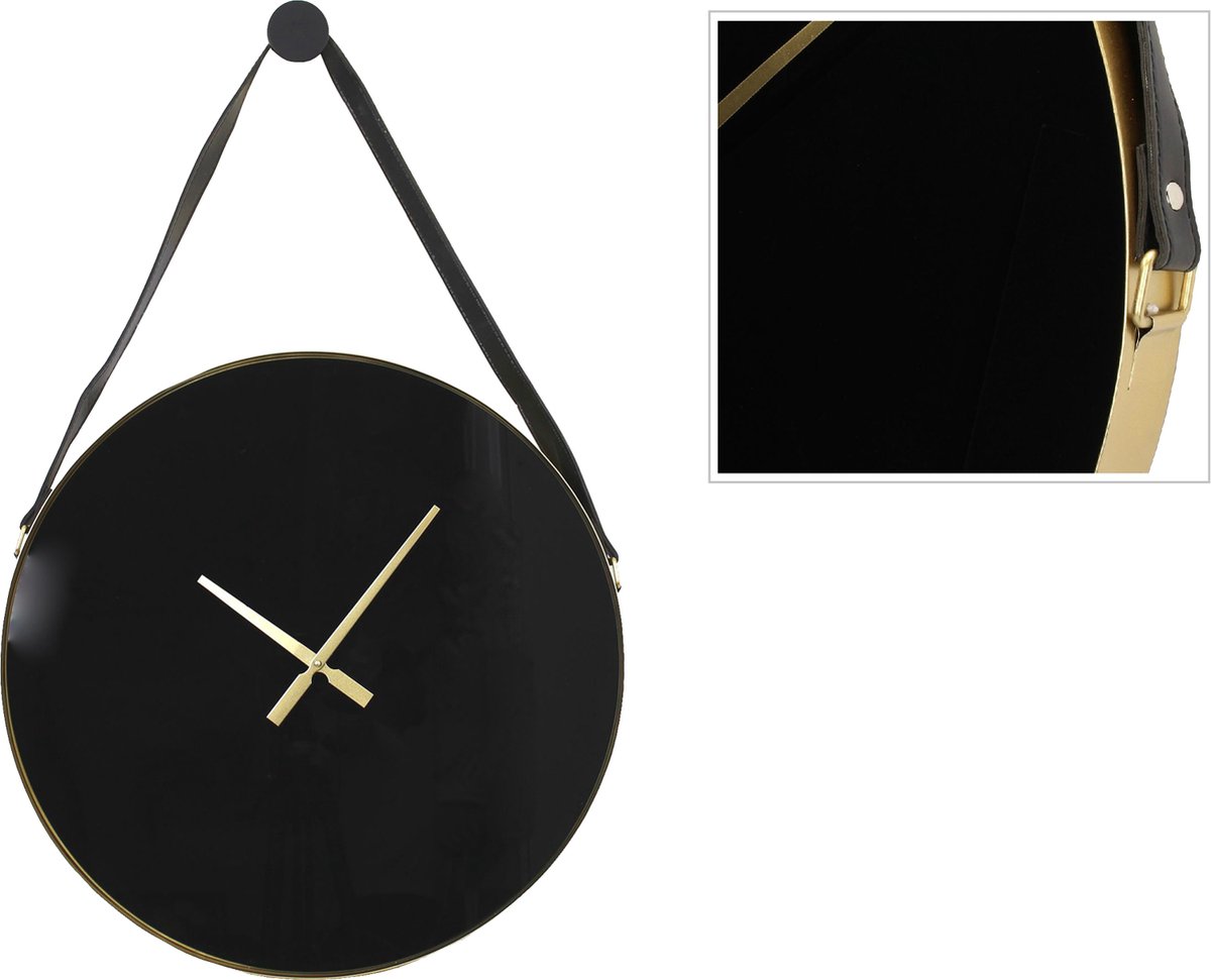 Wants&Needs Klok Metaal Goud 60 X 5 X 94