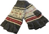 Handschoenen dames halve vingers Thinsulate - 85% wol