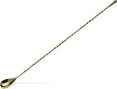Barspoon Teardrop 40 CM - Geborsteld Goud