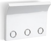 Umbra Magnetter Sleutelrekje - 20.3x15.2x1.3cm - wit
