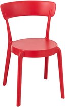 J-Line stoel kurt rood 78 x 51,5 x 51
