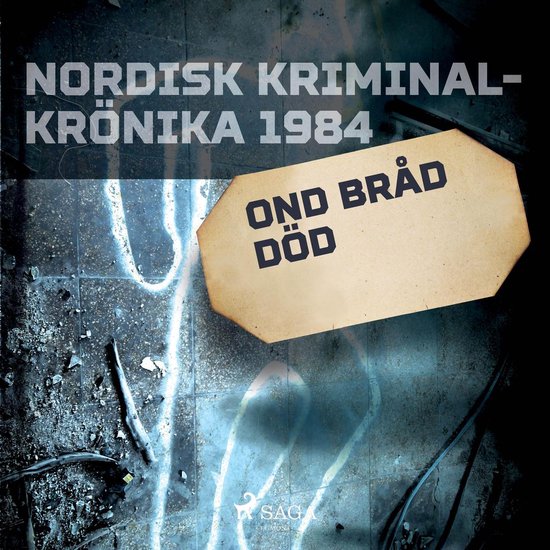 Ond bråd död - cover