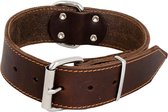 Jack And Vanilla - Halsbanden - Vetleder Brede Halsband - Bruin - 50mmx70cm 45/7016