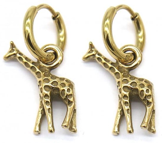 Boucles d'oreilles Girafe - Doré | bol.com