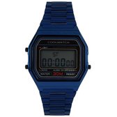 Coolwatch Horloge CW.382 Digital staal 5 ATM blue