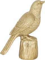 Light & Living - Ornament - Goud- Vogel - 11cm