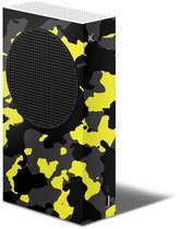 XBOX Series S Console Skin Camouflage Geel Sticker