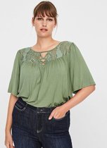 JunaRose Joa 2/4 Top  Hedge green