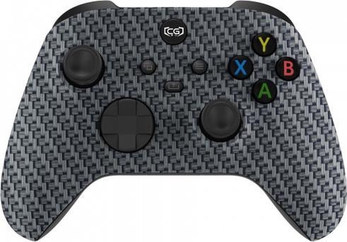 Soft Touch Black Silver Carbon Xbox Series X/S Controller