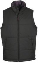 SOLS Warm Unisex Gewatteerd Bodywarmer Jasje (Houtskool)