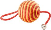 Ferplast Kattenspeeltje Bal 18 Cm Polyester Rood/geel