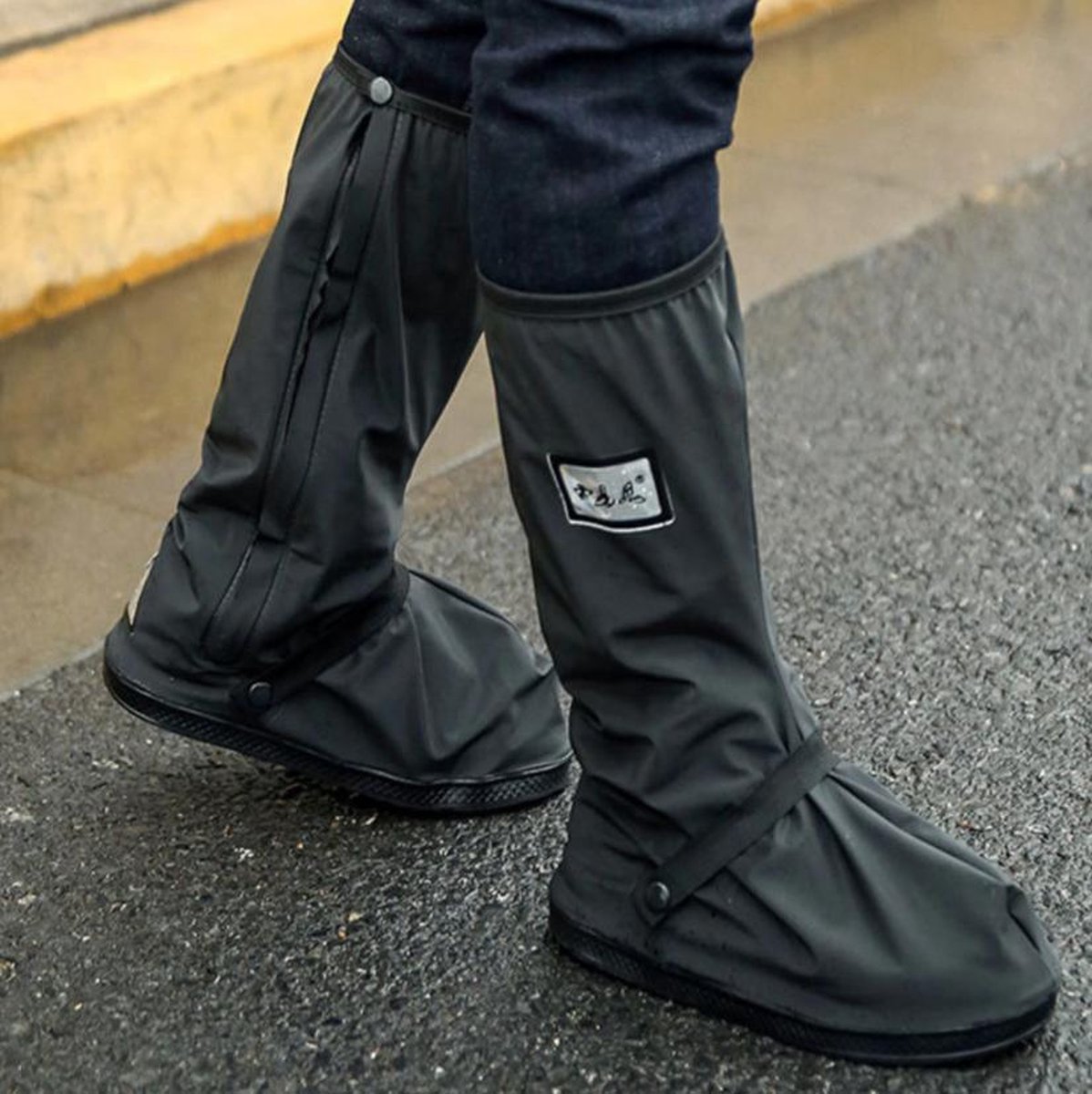 Chimb overschoenen Maat L (41-42)| Waterdicht | Laarzen | Zwart