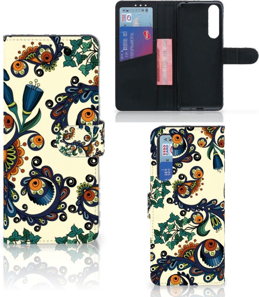 Wallet Case Sony Xperia 1 II Barok Flower